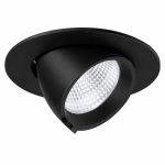 Noxion LED Spot Forza V2 Aluminium Sort 28W 3300lm 36D - 930-940-957 CCT | 160mm - Udsnit 145mm - Bedste Farvegengivelse