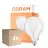 Fordelspakke 4x Osram Classic LED E27 Globe Filament Matt 17W 2452lm - 840 Kold Hvid | Erstatter 150W